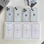 magnetic clear case for iphone 11- iphone 17 pro max
